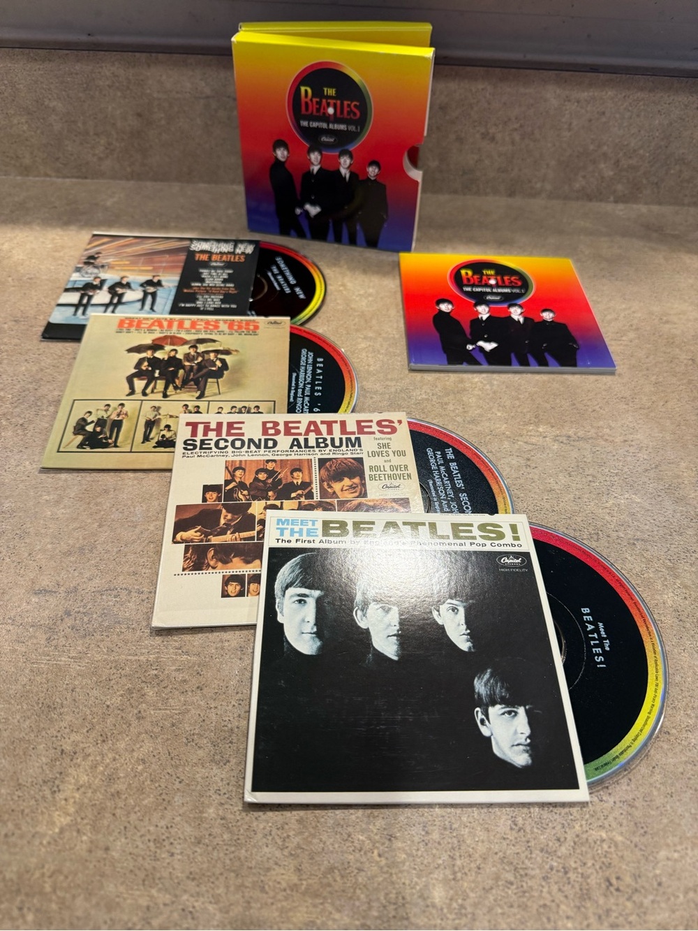 The Capitol Albums Vol. 1 by The Beatles (CD, 2004) Complete 4 CDs & Booklet